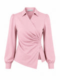 Wrap blouse
