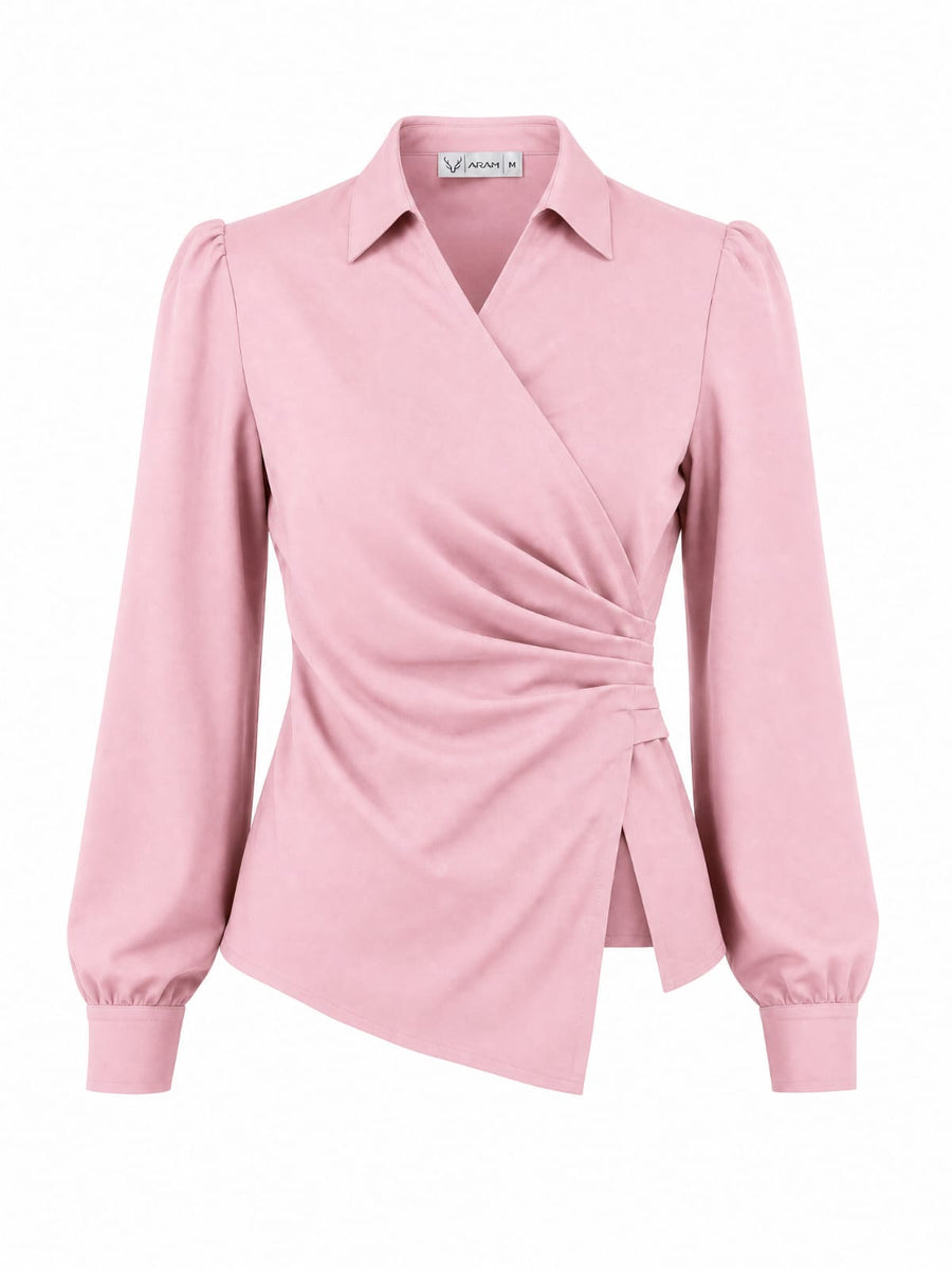 Wrap blouse
