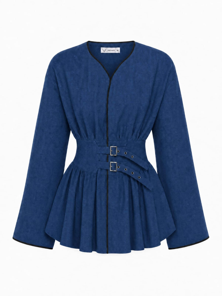 Double Belt Blouse