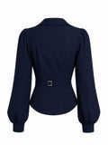 Wrap blouse