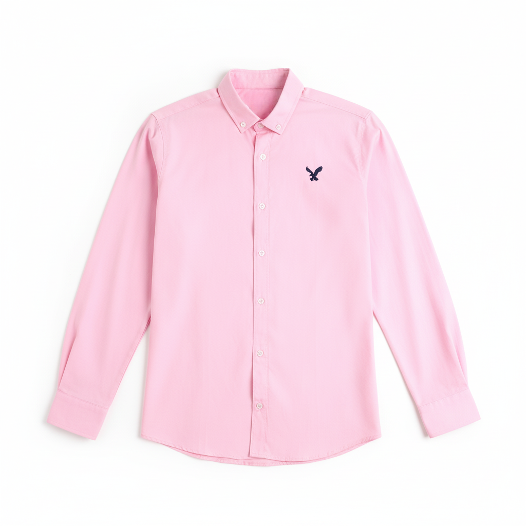 Plain oxford shirt