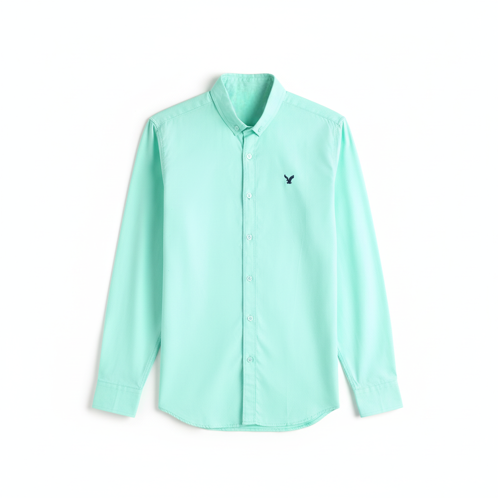 Plain oxford shirt