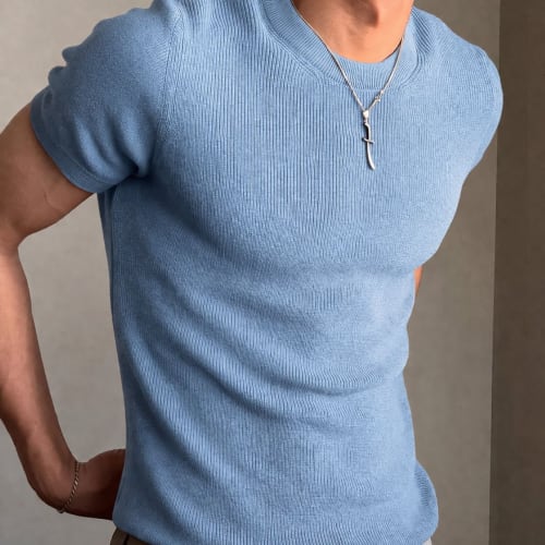 Turkish Round Knit Tshirt