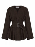Double Belt Blouse