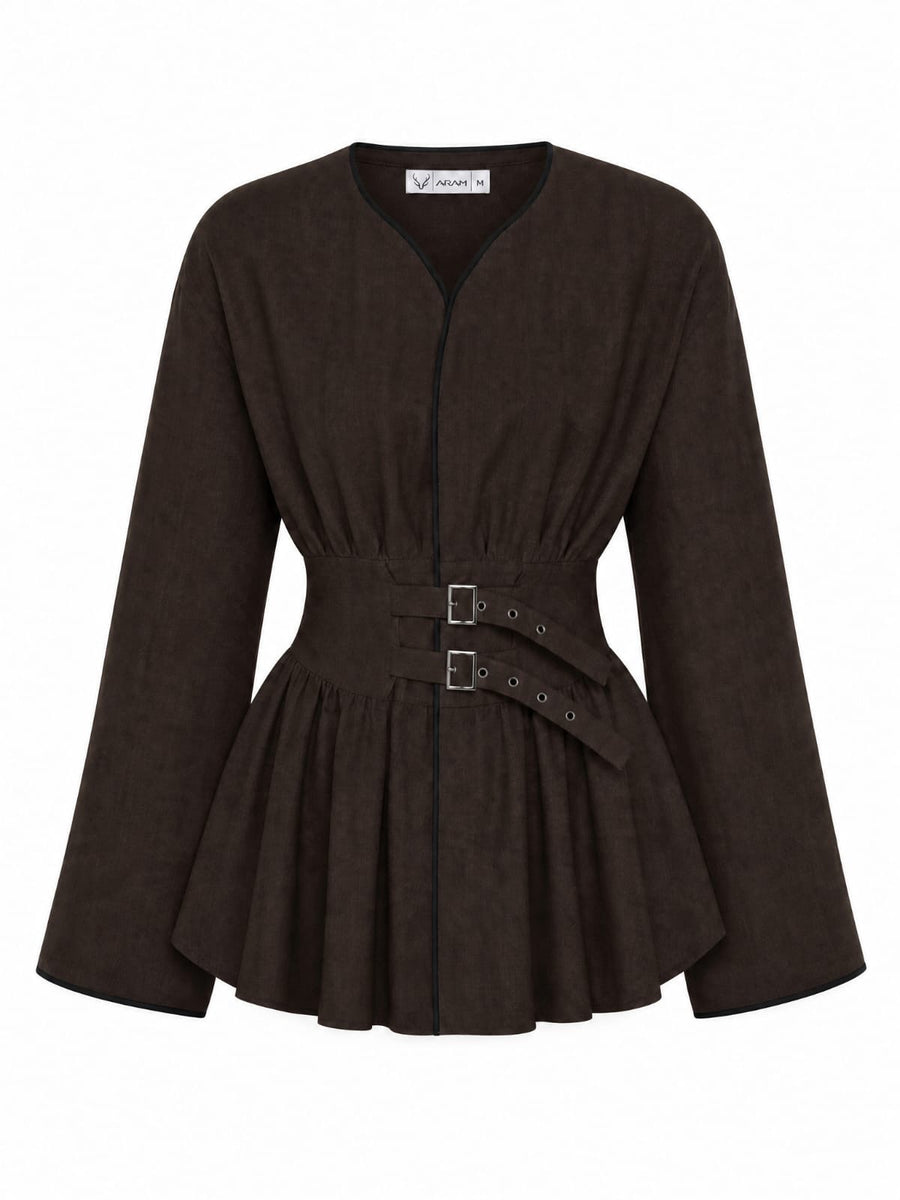 Double Belt Blouse