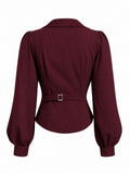 Wrap blouse