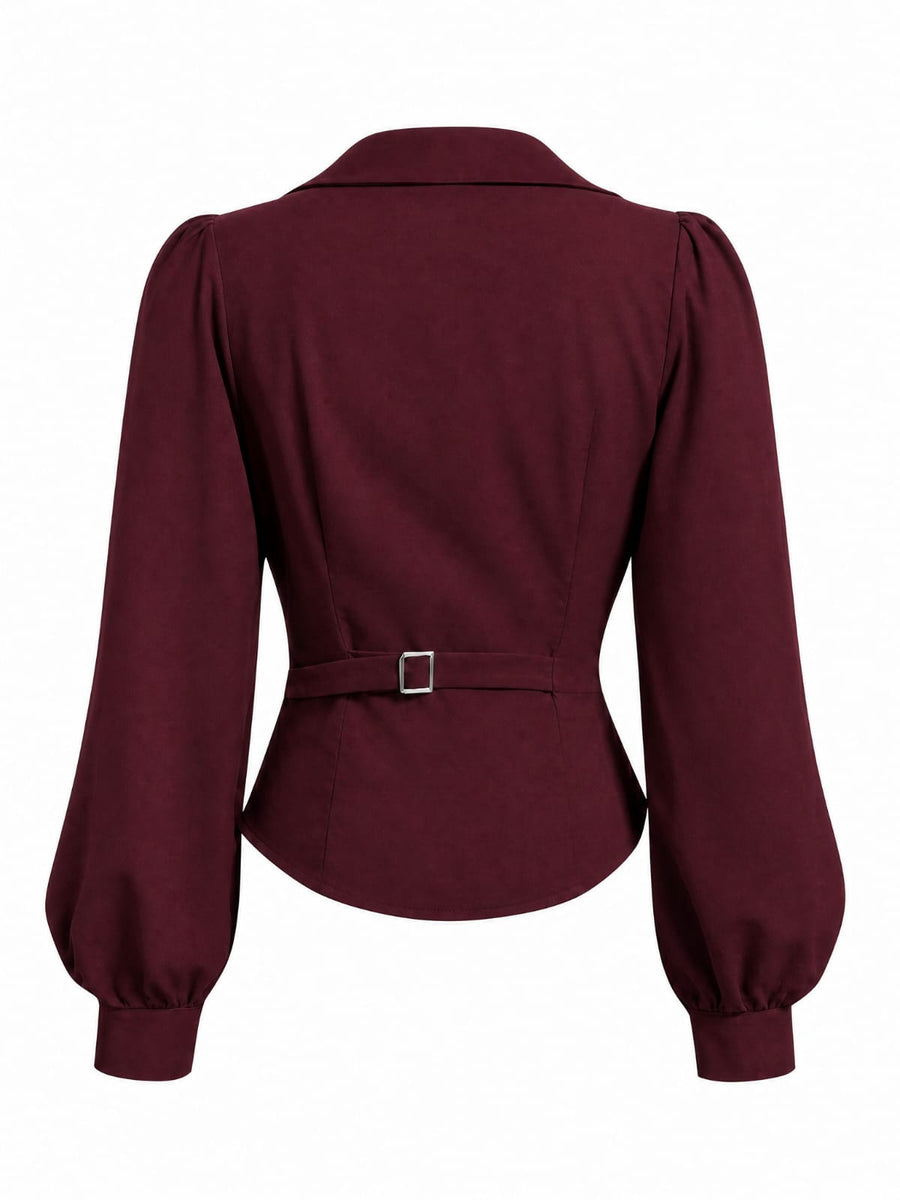Wrap blouse