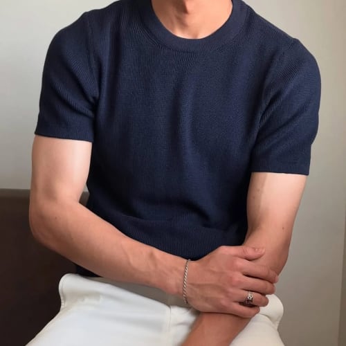 Turkish Round Knit Tshirt