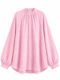 Linen Oversized Blouse