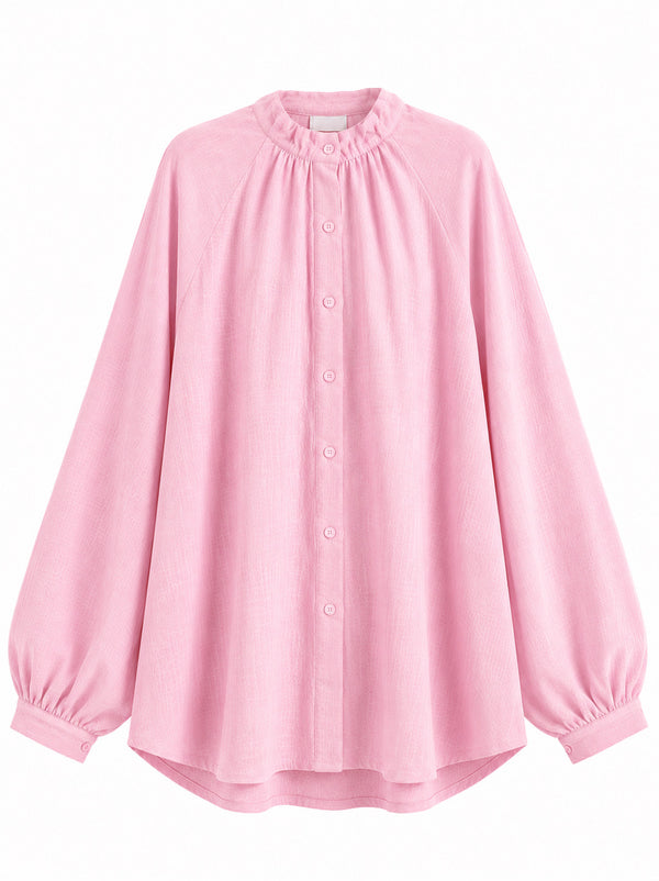 Linen Oversized Blouse