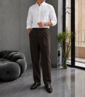 Relaxed fit classic pants