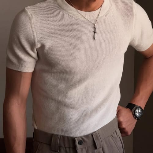 Turkish Round Knit Tshirt