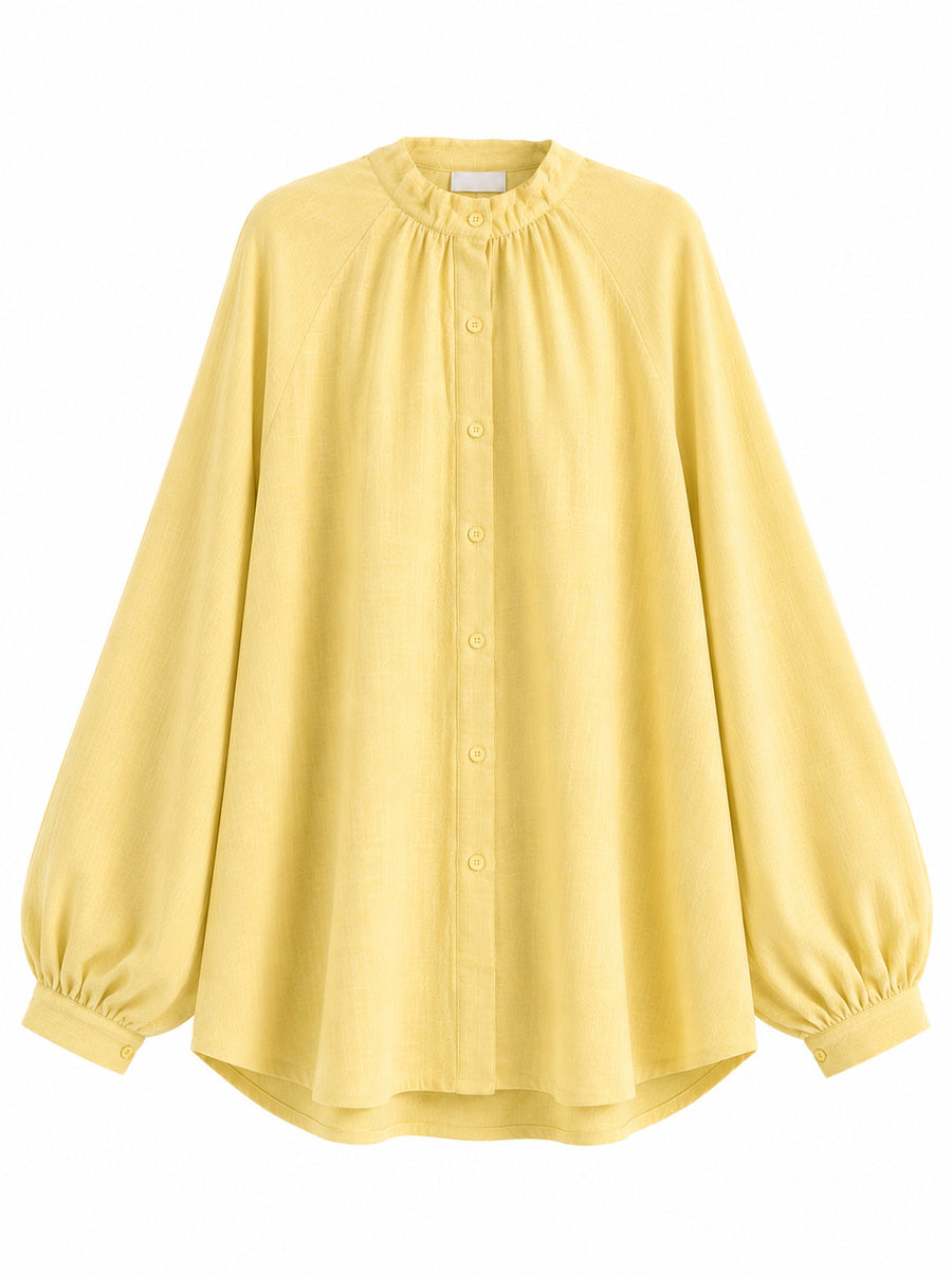 Linen Oversized Blouse