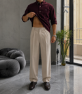 Relaxed fit classic pants