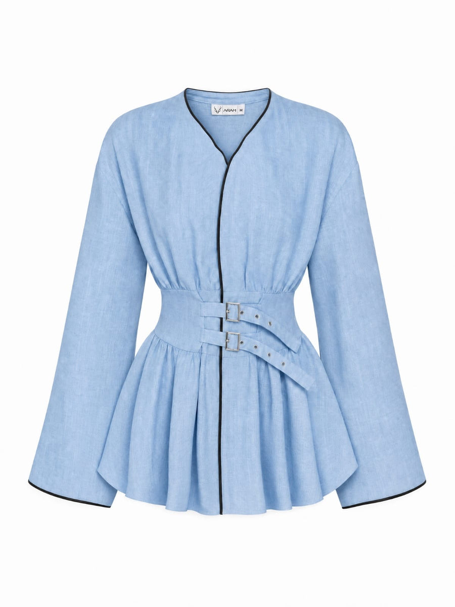 Double Belt Blouse