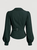 Wrap blouse