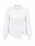 Wrap blouse