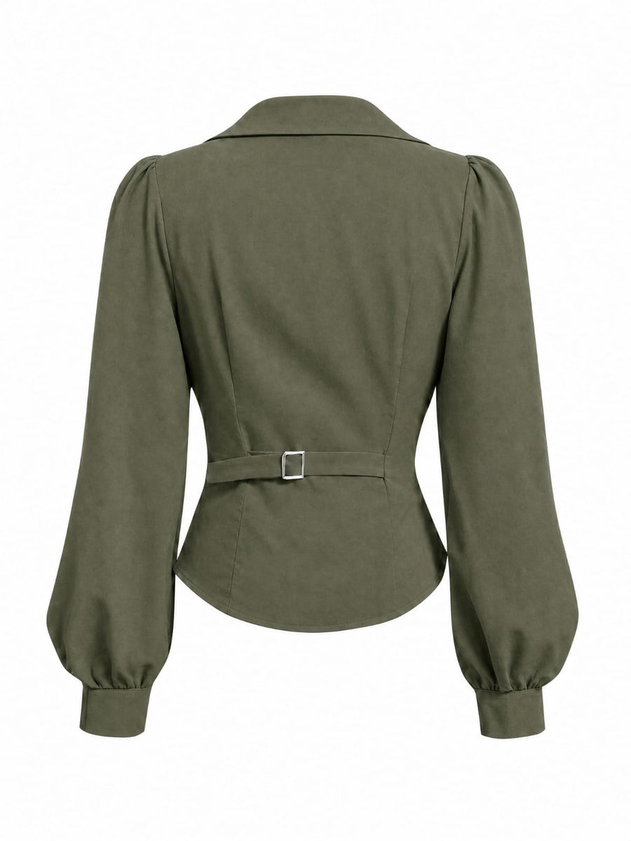 Wrap blouse