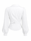 Wrap blouse