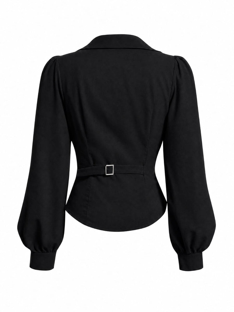 Wrap blouse
