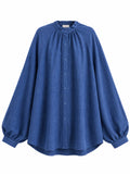Linen Oversized Blouse