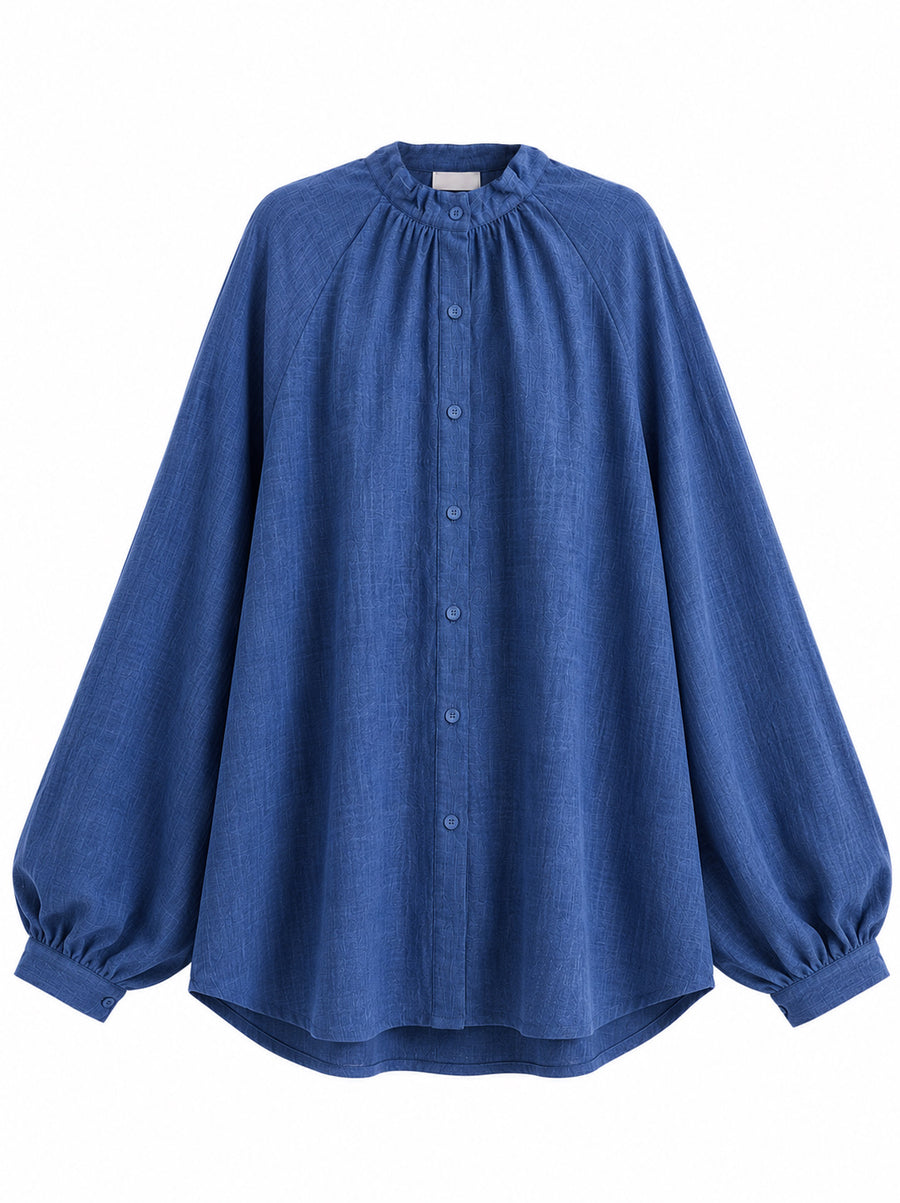 Linen Oversized Blouse