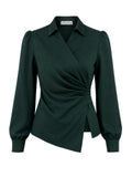 Wrap blouse