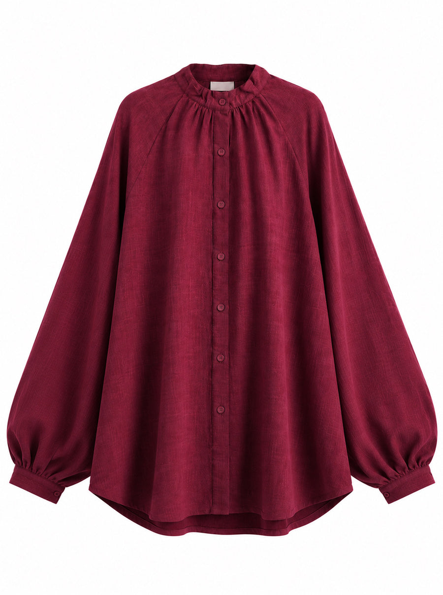 Linen Oversized Blouse