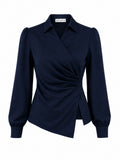 Wrap blouse