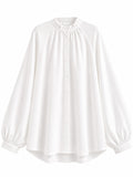 Linen Oversized Blouse