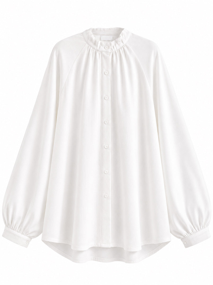 Linen Oversized Blouse