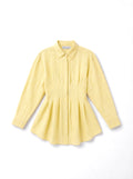 Waist flow blouse