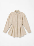 Waist flow blouse