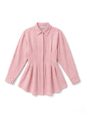 Waist flow blouse