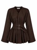 Double Belt Blouse