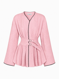 Double Belt Blouse