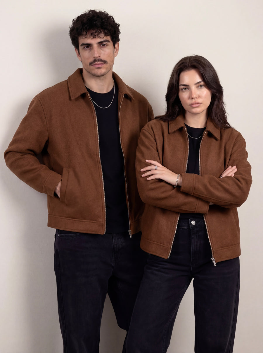 Turkish Wool Jacket - Brown