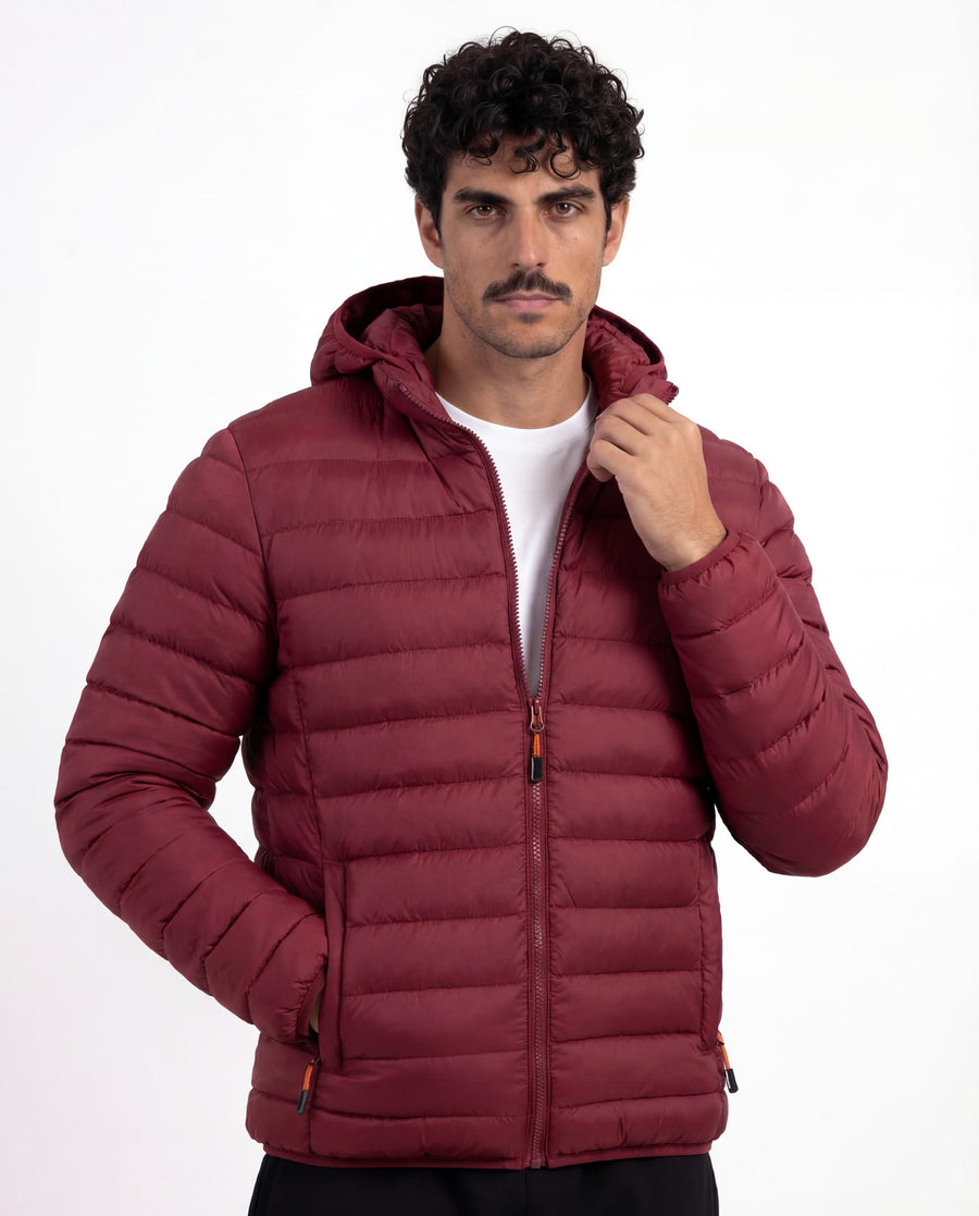 Waterproof Pump Jacket - Dark Red