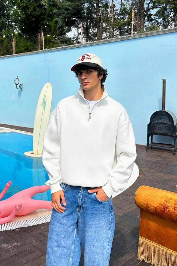 Half zipper Sweatshirt