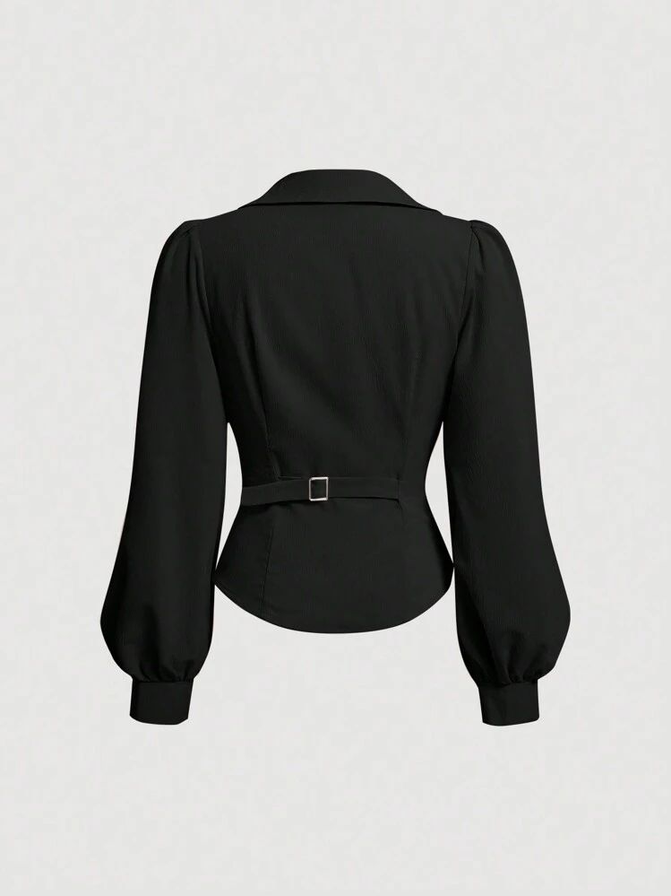 Wrap blouse
