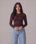Long sleeve basic top