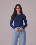 Long sleeve basic top
