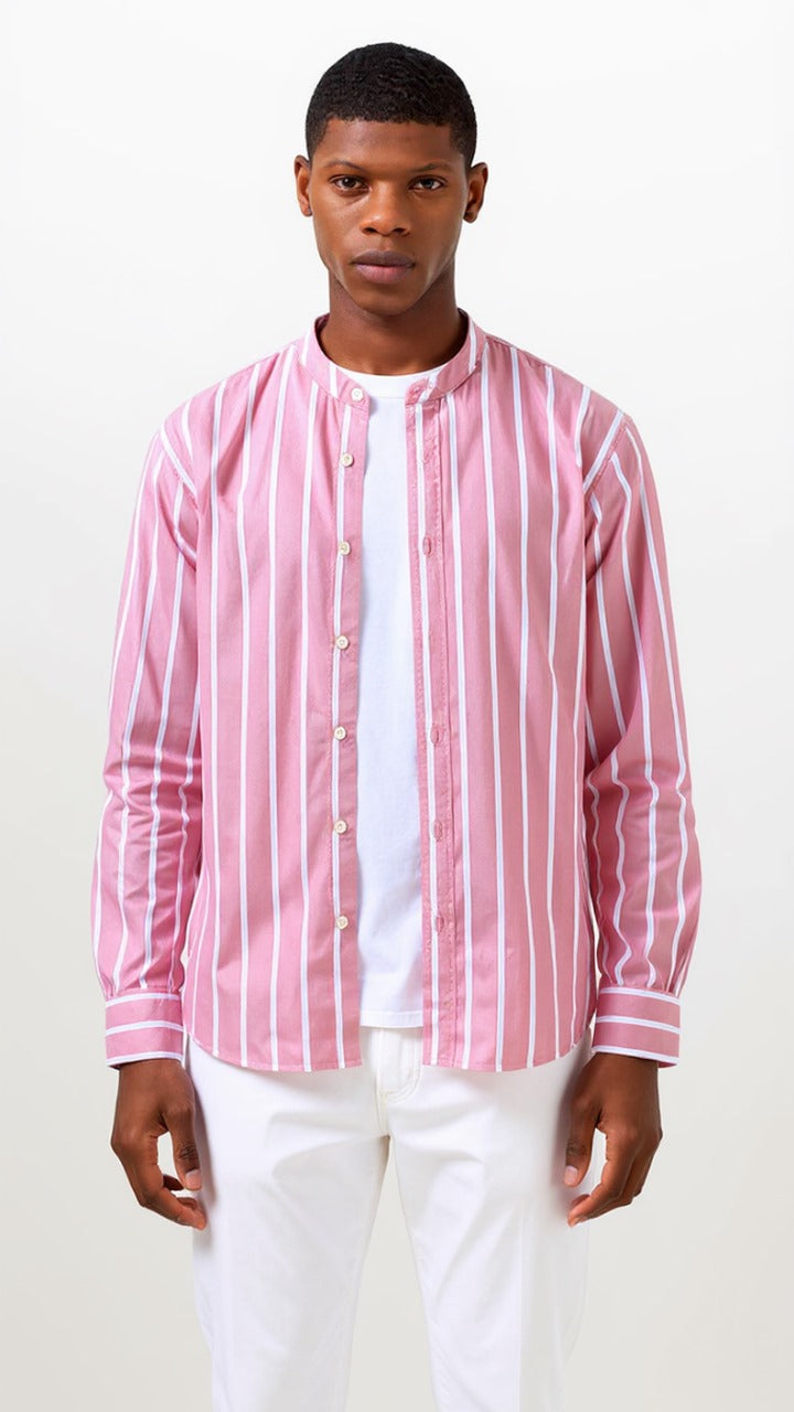 Wide stripes Oxford Shirt