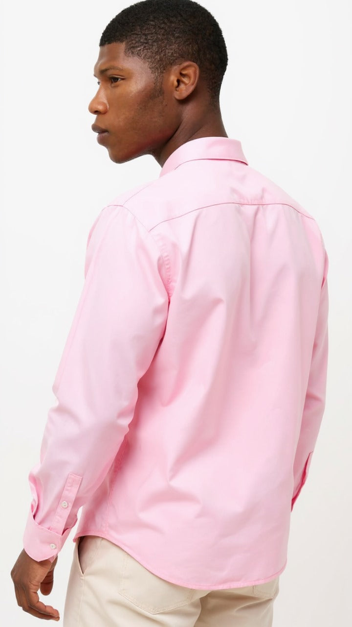 Plain oxford shirt