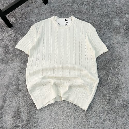 Turkish Cable Knit Tshirt