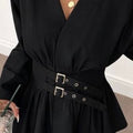 Double Belt Blouse