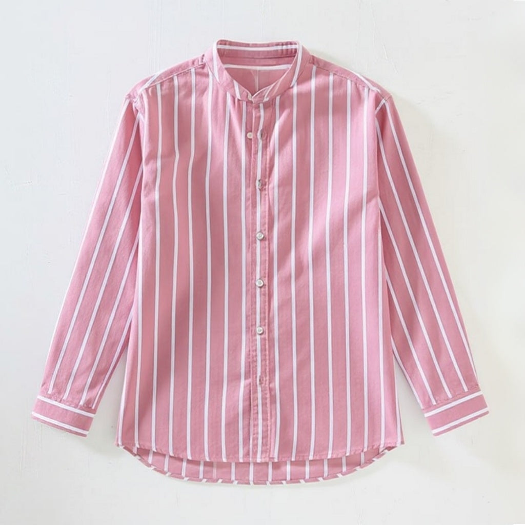 Wide stripes Oxford Shirt