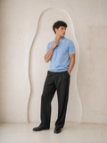 Turkish Polo Tshirt - Baby Blue