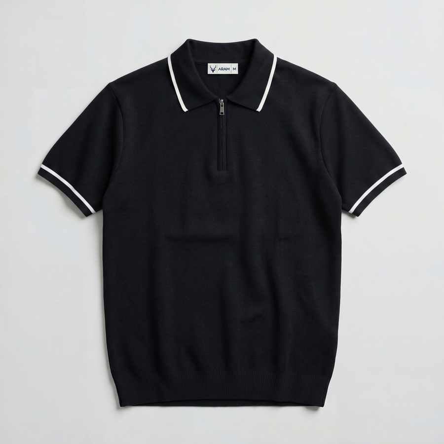 Turkish Polo Tshirt - Black