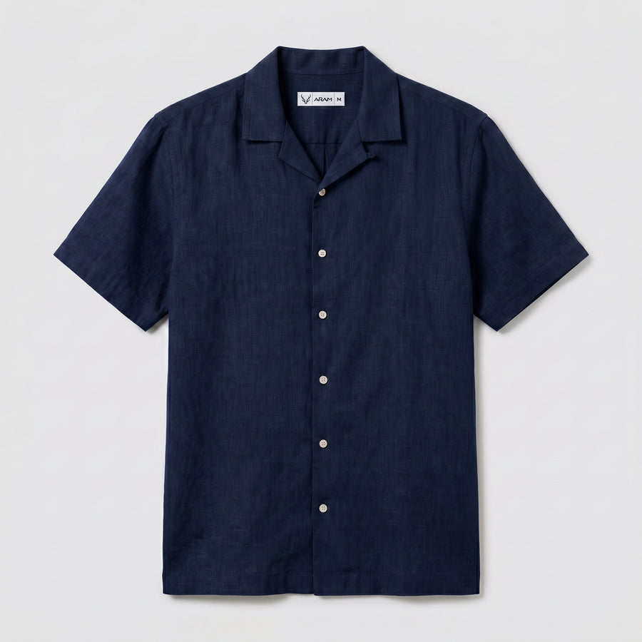 Short Sleeve Linen Shirt